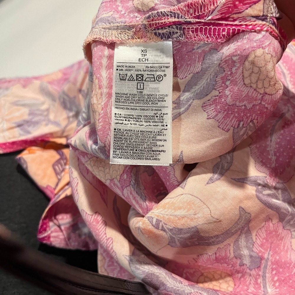 Old Navy Floral Maxi Dress - Pink and Purple - Picture 8 of 11